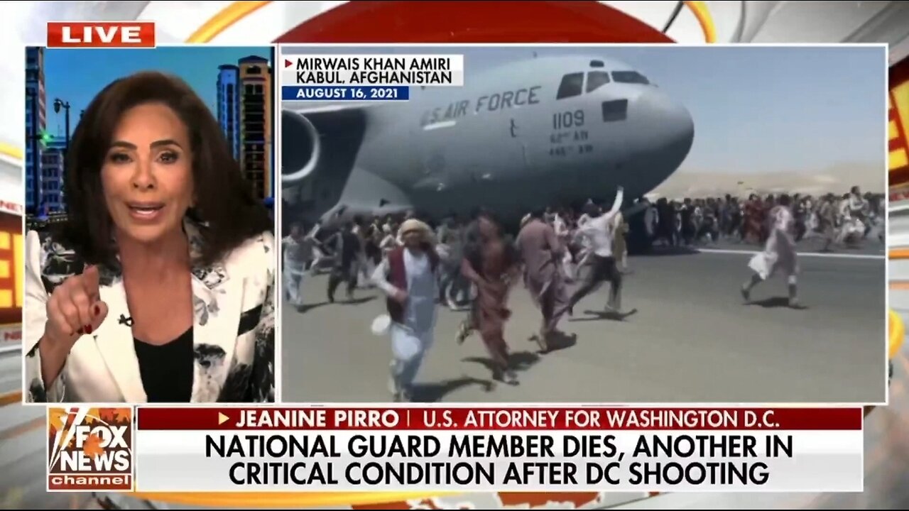 Jeanine Pirro TORCHES The Left: They Let In 90K Afghans With ZERO Vetting
