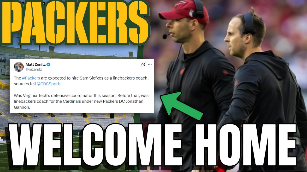 🔴 HE’S HOME: Packers Hire Wisconsin Native Sam Siefkes as LB Coach!