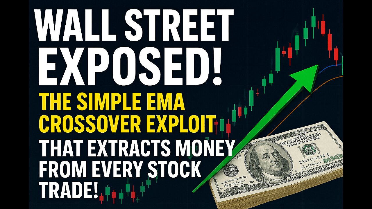 WALL STREET EXPOSED! The Simple EMA Crossover Exploit That EXTRACTS MONEY From Every Stock Trade!