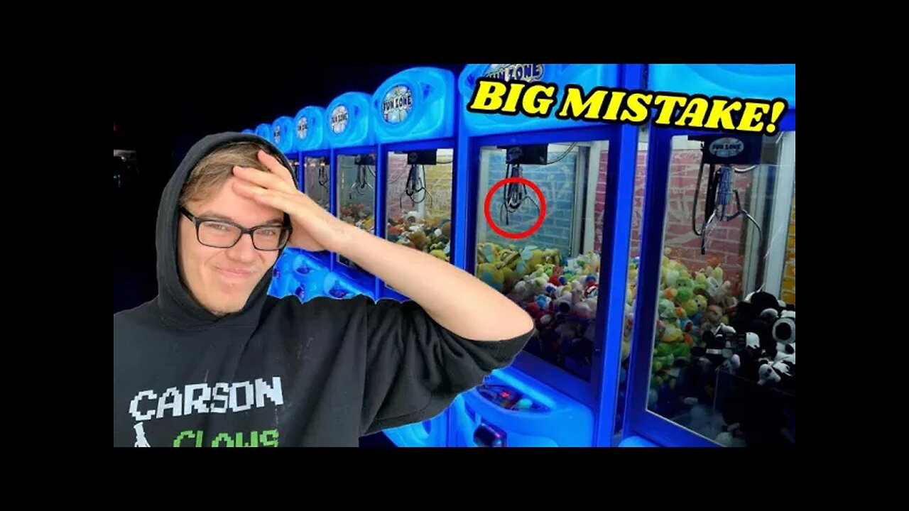 BIG MISTAKE at the Arcade...