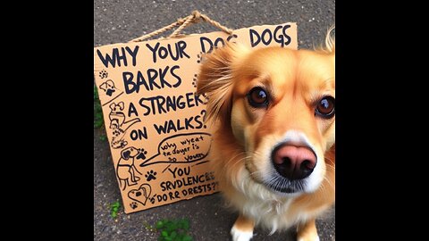 "Why Your Dog Barks at Strangers on Walks (And How to Stop It!)" #pets #dogcoach #myanimal