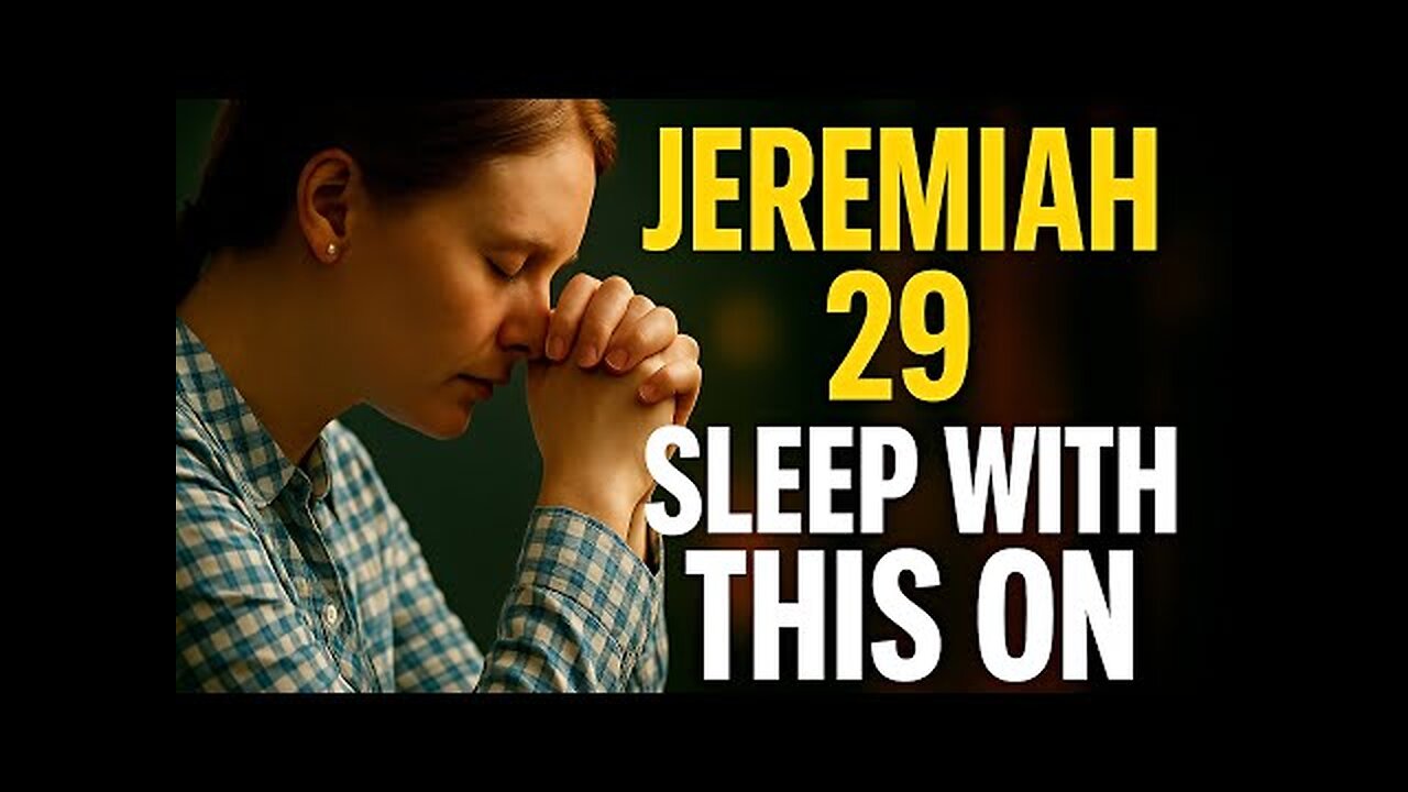Play This Every Night! Peaceful Bedtime Prayers From Jeremiah To Help You Sleep Blessed