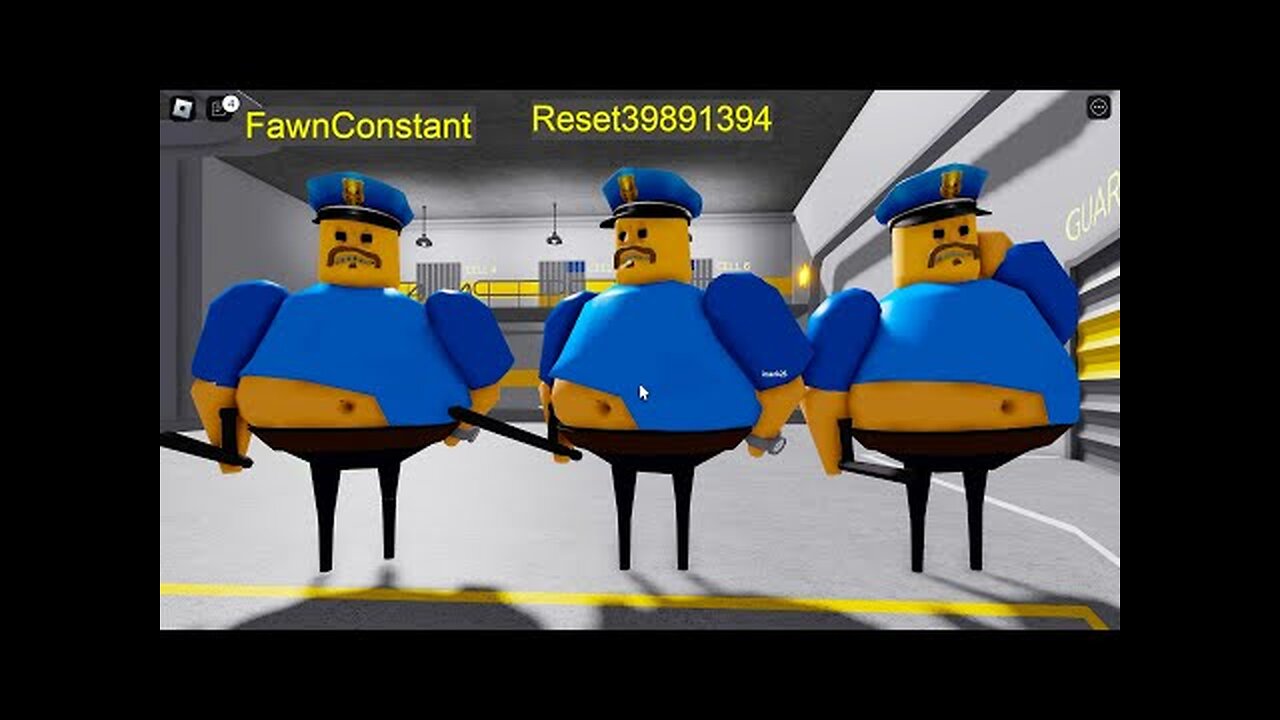 Escaping from a BARRY'S PRISON RUN! And BECAME a EVERY BARRY COPS