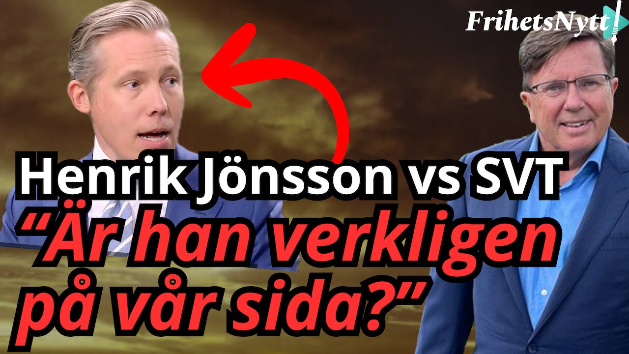 Är Henrik Jönsson ett hot mot SVT eller Alternativmedia? - Arne Weinz