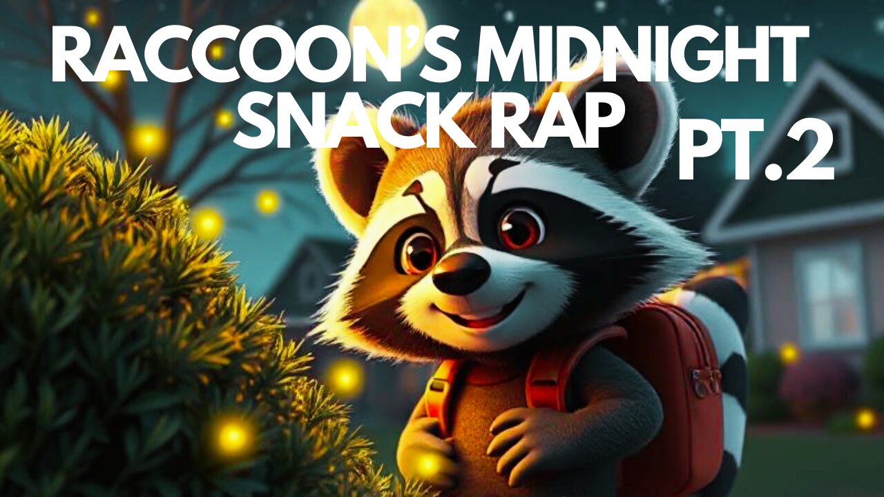 Snack Attack! Raccoon’s Midnight Rap Adventure Pt.2