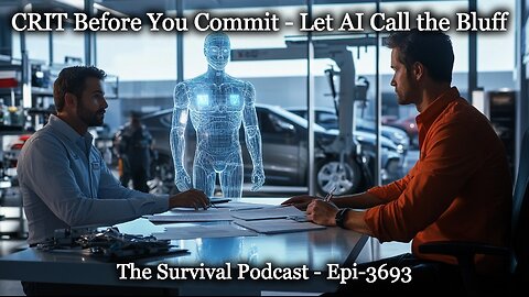 C.R.I.T. Before You Commit: Let AI Call the Bluff- Episode - 3693