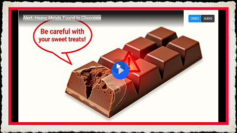 Alert Heavy Metals Found In Chocolate