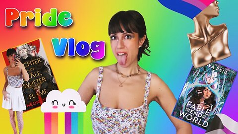 Pride Reading Vlog | new queer fantasy releases | RISING festival Melbourne