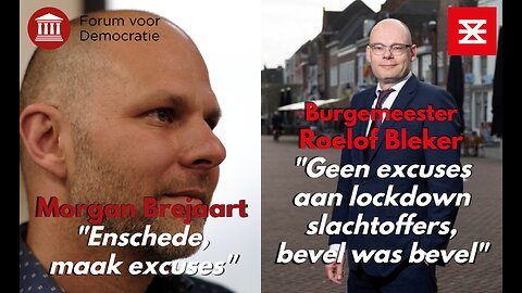 MOTIE van Morgan Brejaart (FVD) - Enschede maak excuses aan lockdown slachtoffers