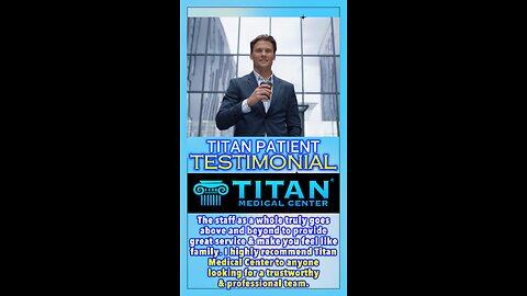 It’s Time To Experience Amazing Concierge Medical Service at Titan Medical Center!