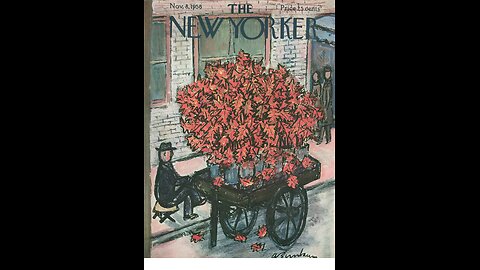 1958 New Yorker Magazine ASMR. #relax, #chill