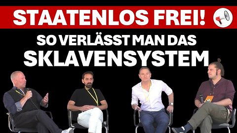 So verlässt man das Sklavensystem | Talkrunde mit Ferdinand Steinhöfel