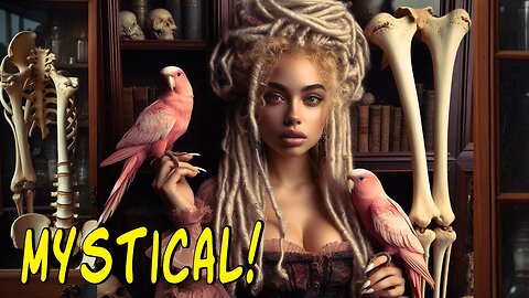 I Made DARK ACADEMIA Home Decor! Curiosity Cabinet TAXIDERMY DIY Craft