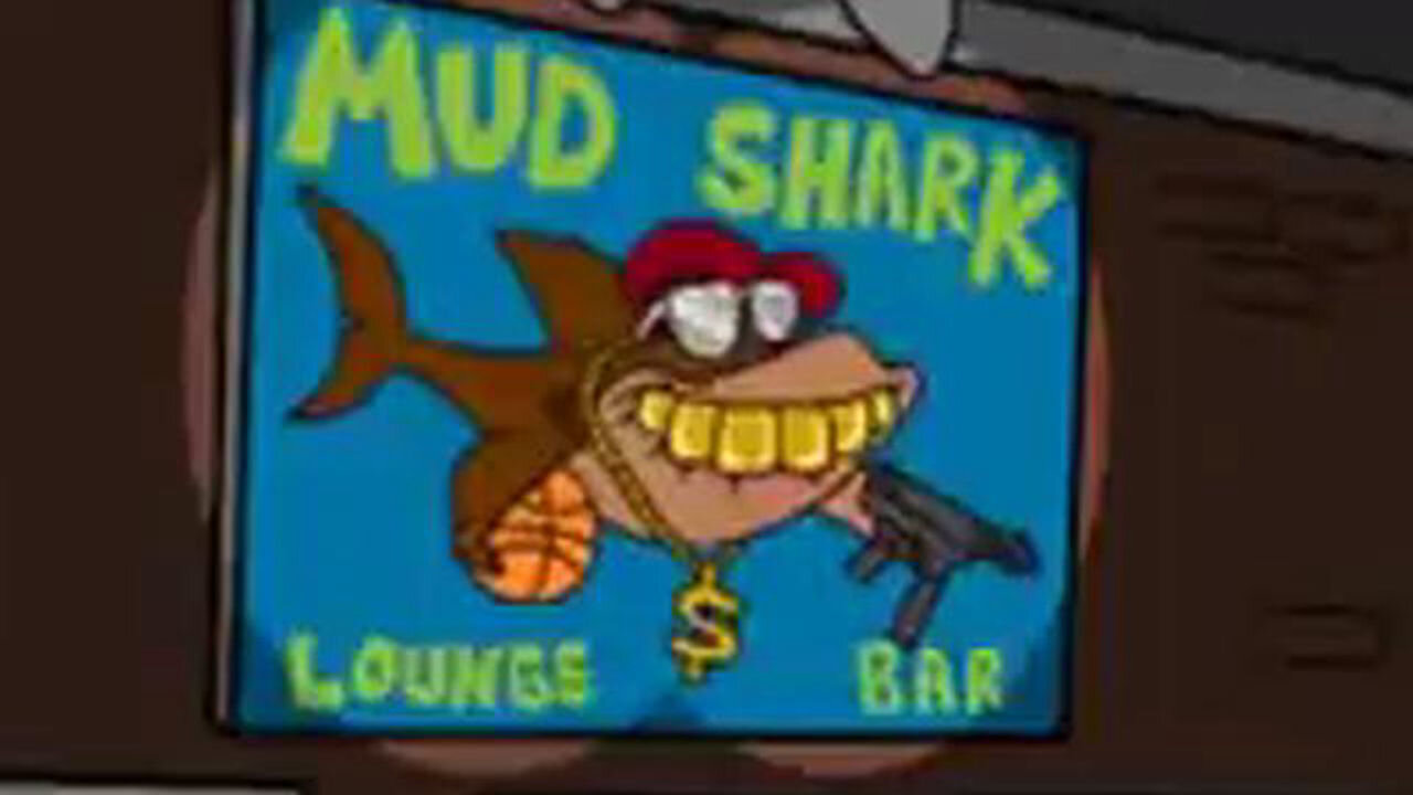 Mudshark learns in this Cartoon