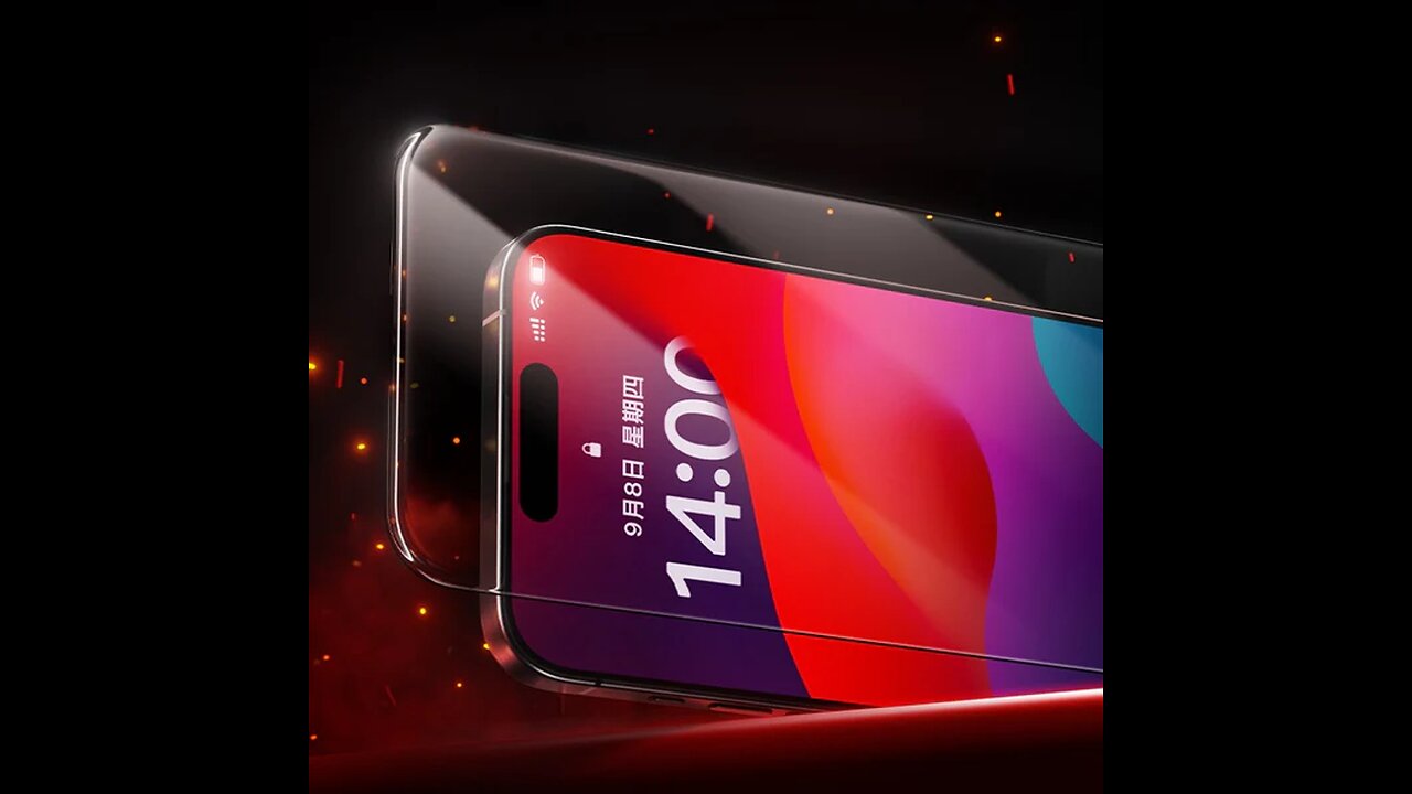 Full Coverage Shockproof High Definition Anti-Fingerprint Tempered Glass Film (Double Pack)