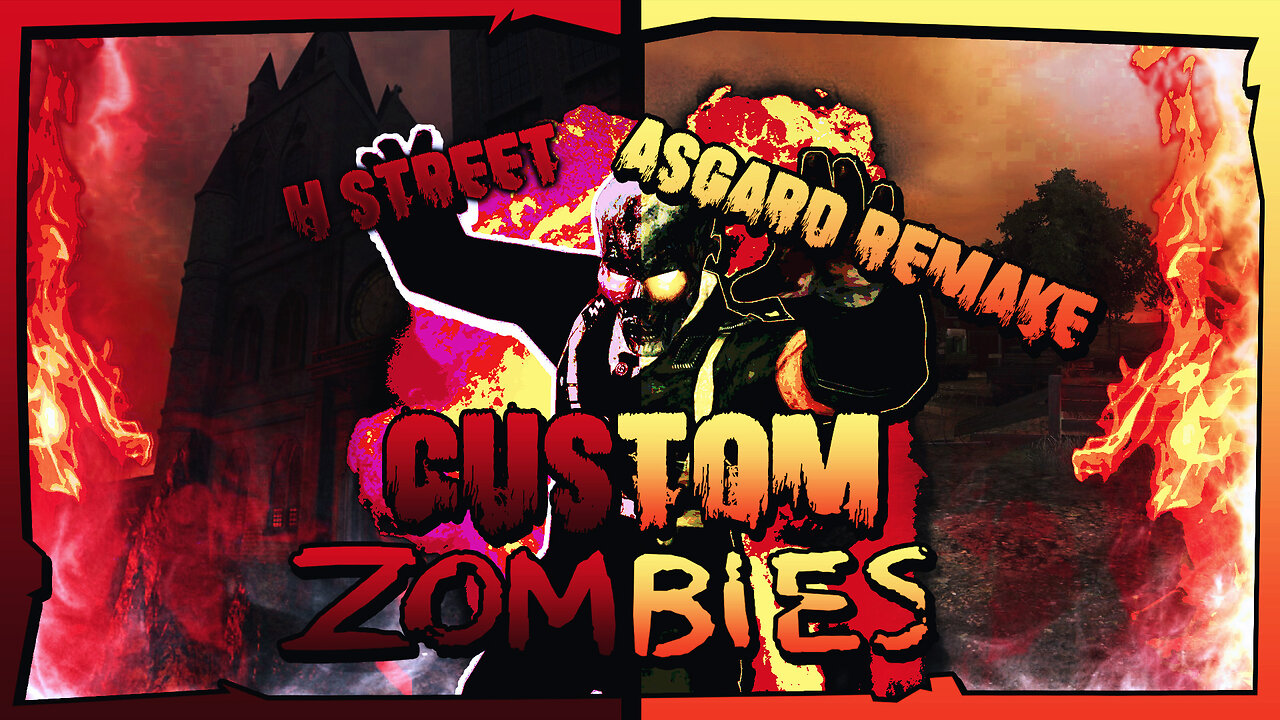 H Street & Asgard Remake Easter Egg Run - BO3 Custom Zombies