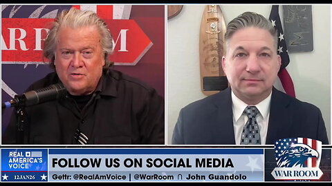War Room interview with John Guandolo (12JAN26)