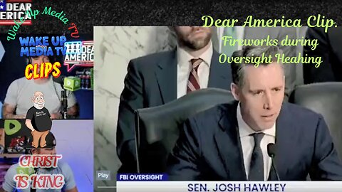 Wake Up Media TV Clips: Dear America Graham Allen, Fireworks oversight committee