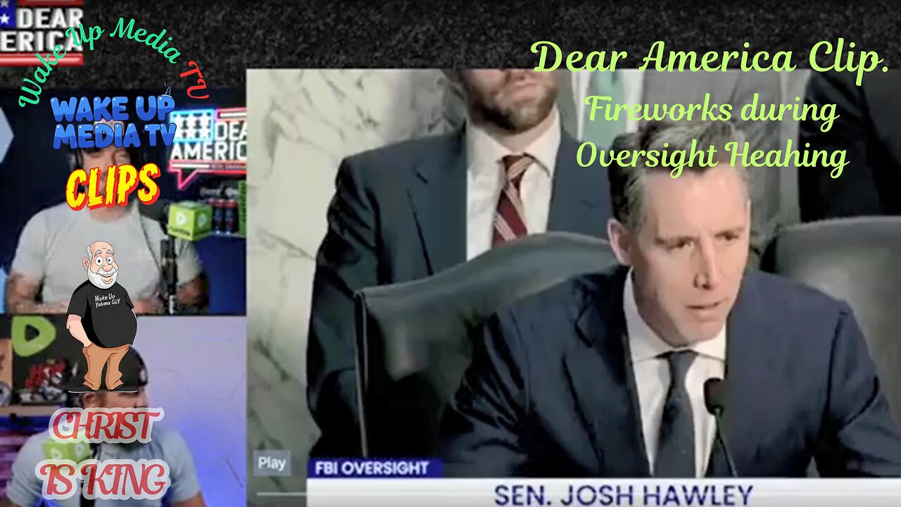 Wake Up Media TV Clips: Dear America Graham Allen, Fireworks oversight committee