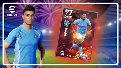 Rodri eFootball Card Review, Build & Gameplay | eFootball | Player Review