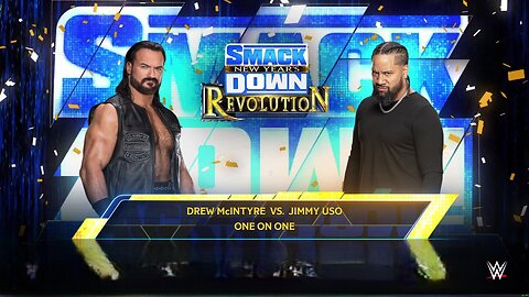 WWE 2k25 Drew Mcintyre vs Jimmy Uso