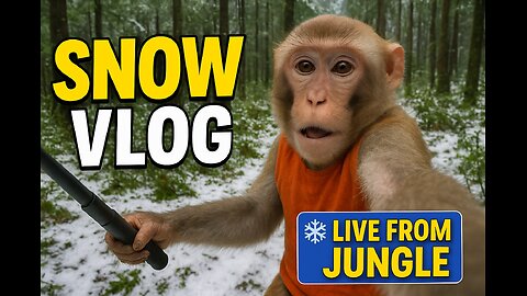"Jungle Yati का Selfie Adventure | Snow Jungle Vlog 📸❄️ | Viral Reels 2025"