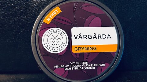 Vårgårda Gryning Snus Review