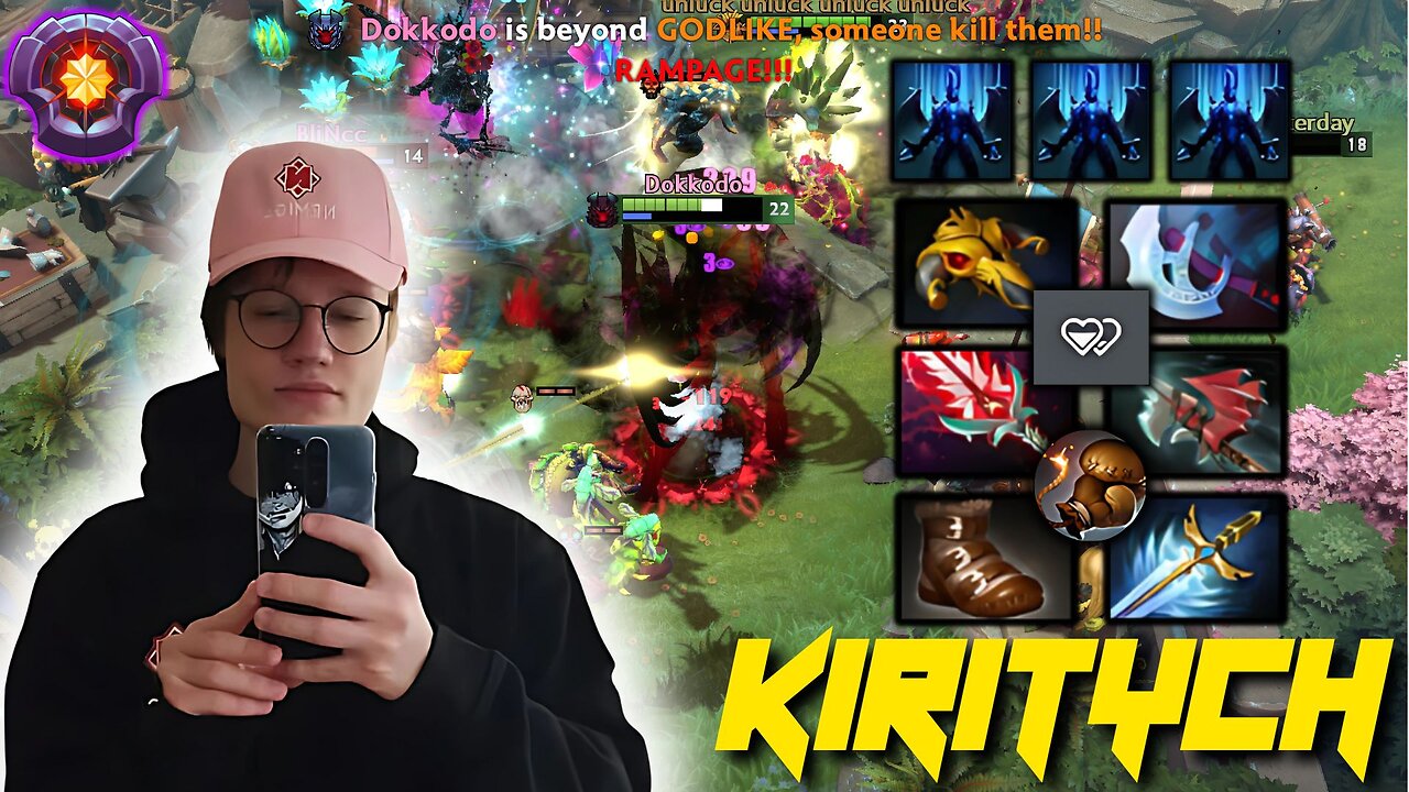 KIRITYCH RANK 5 HARD CARRY MASSACRES NOONE | TERRORBLADE HIGHLIGHTS