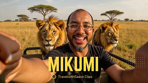 Wildlife Safari at Mikumi National Park in Tanzania | Ft. Sarit Das | TravelwithSaave