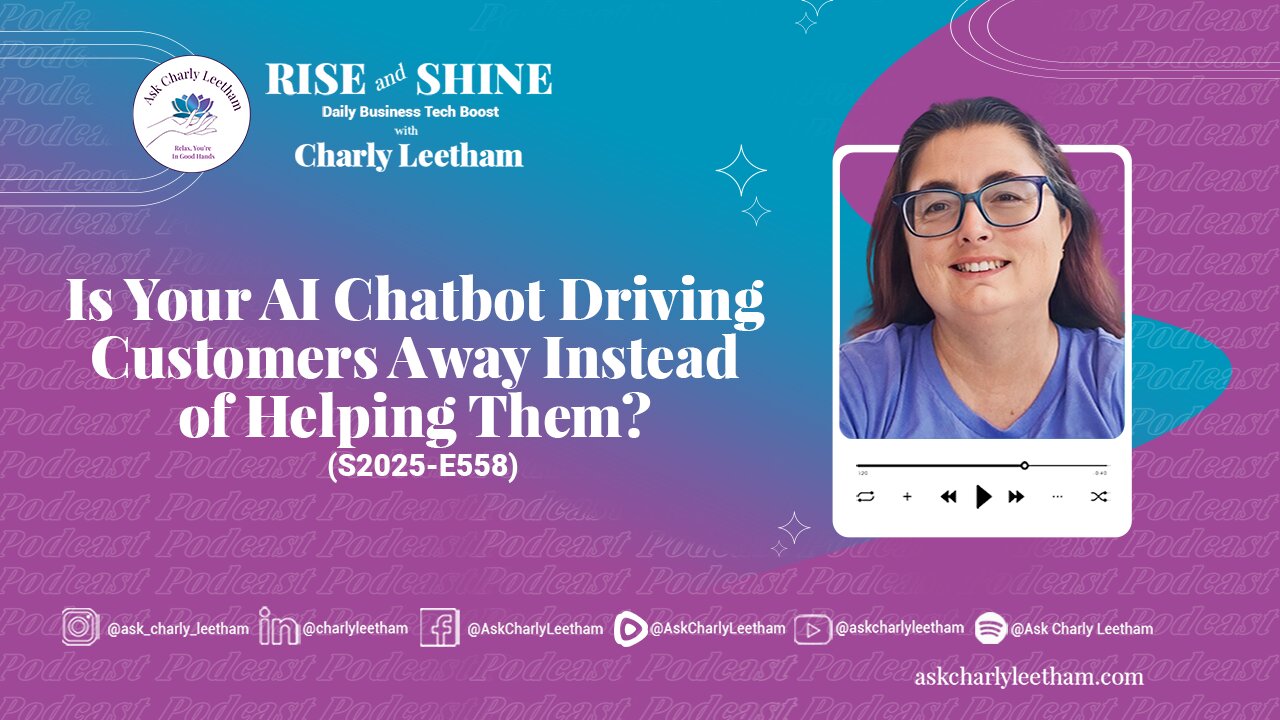 Is Your AI Chatbot Driving Customers Away Instead of Helping Them? (2025/558)