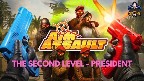 Aim Assault Level 2 President on Quest 3 | No Commentary