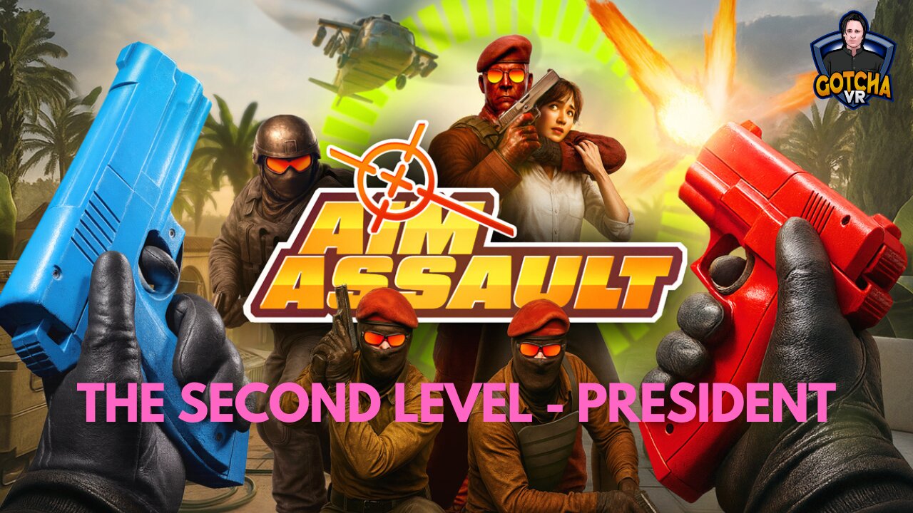 Aim Assault Level 2 President on Quest 3 | No Commentary