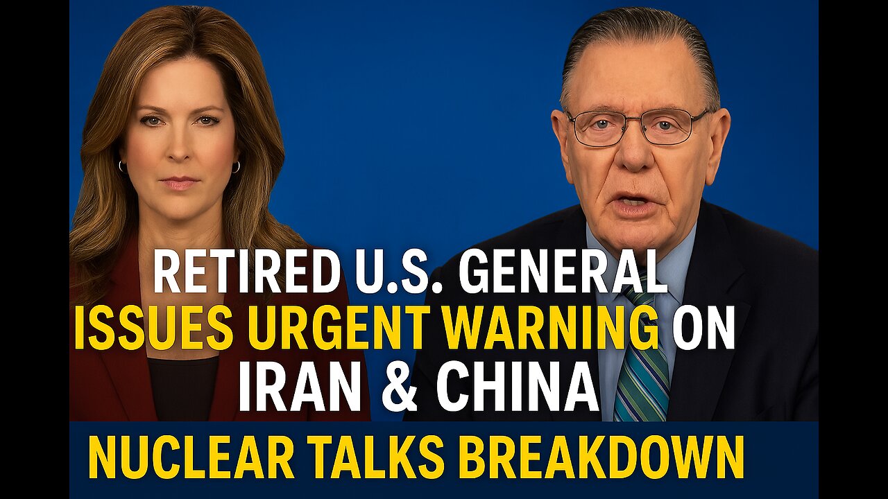 Retired U.S. General Issues Urgent Warning on Iran & China | Nuclear Talks Breakdown