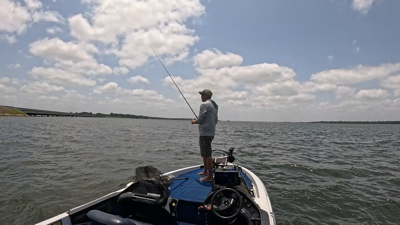 5# off shore bass on lake fork