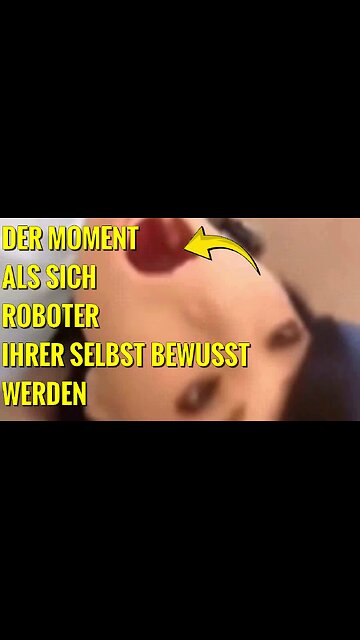 Wird sich dieser Roboter gerade seiner selbst bewusst?!