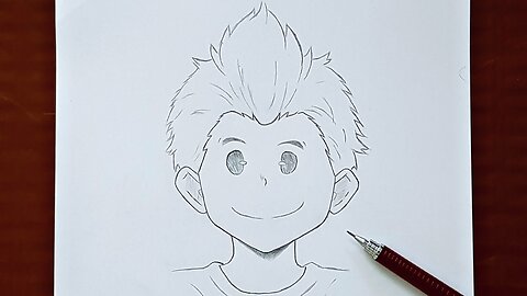 How To Draw Anime Kid ｜ Drawing a kid by easy steps