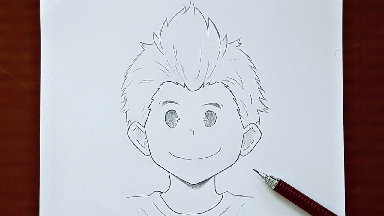 How To Draw Anime Kid | Drawing a kid by easy steps