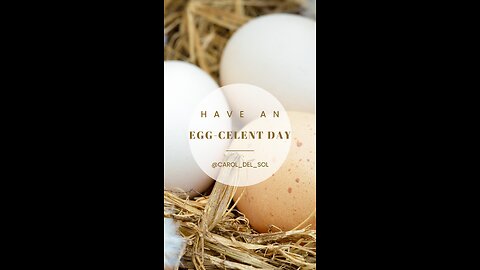 SHORT: In which I bake egg shells 🥚