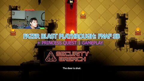 FNAF Security Breach: ROXY ALMOST GETS ME + princess quest gameplay