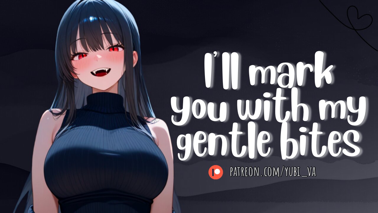 Marking You with Gentle Neck Bites ~ Gentle Dom Vampire