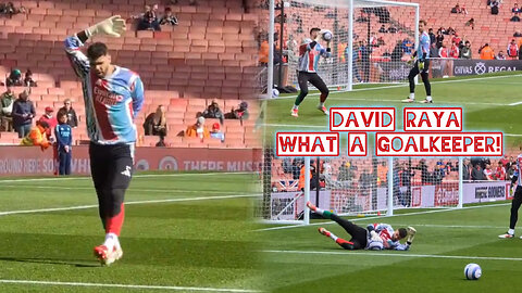 David Raya what a goalkeeper