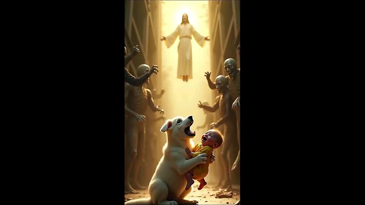 The Last Guardian Puppy of the Domsday:A baby faced with zombies, touched by the grace of Juses