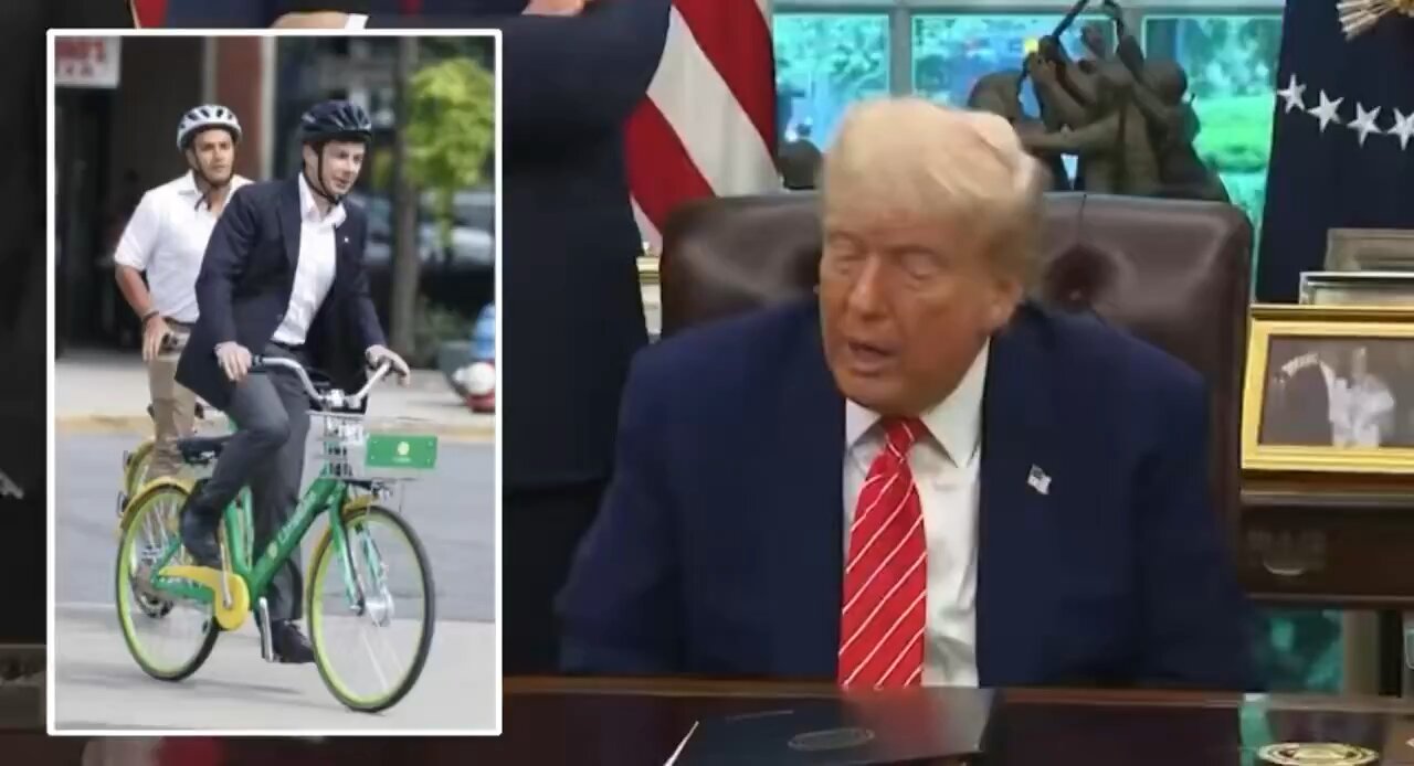“Buttigieg, who has no clue, you know, he drives to work on his bicycle, i