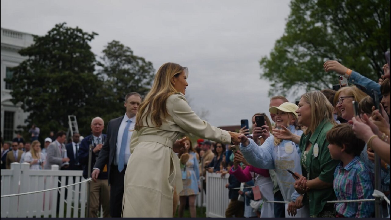 First Lady Melania Trump: 2025 White House Easter Egg Roll