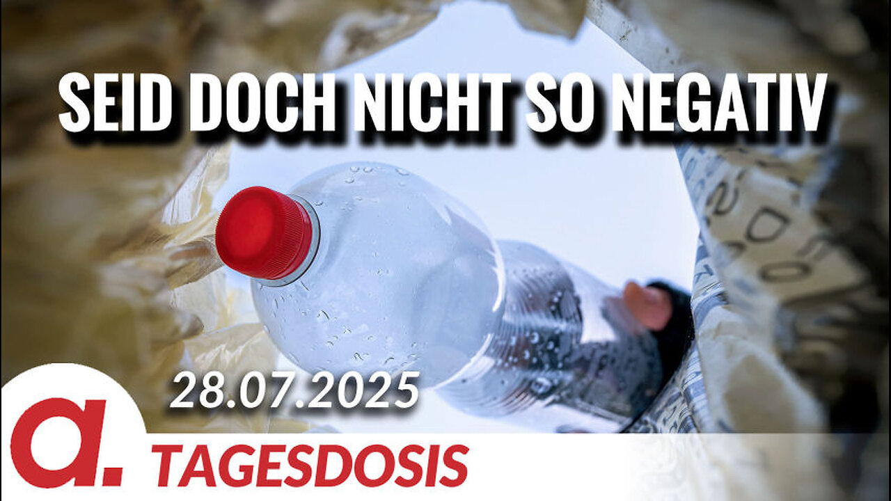 CDU an die Bürger: Seid doch nicht so negativ | Von Paul Clemente