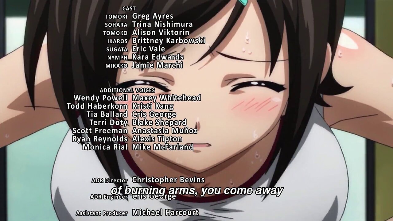 Heaven's Lost Property - Tomoko in end credits