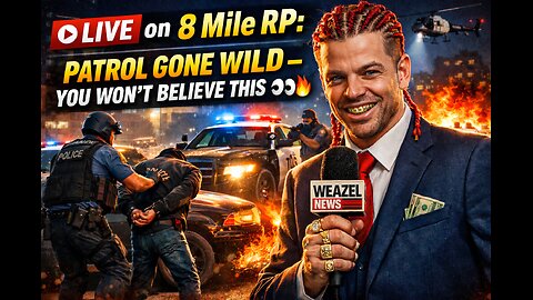 LIVE on 8 Mile RP: Patrol Gone Wild – You Won’t Believe This 👀🔥