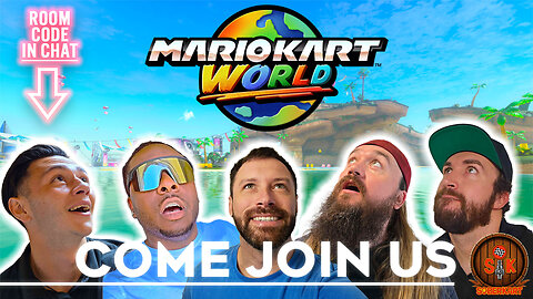 Mario Kart World With Viewers and Drinks