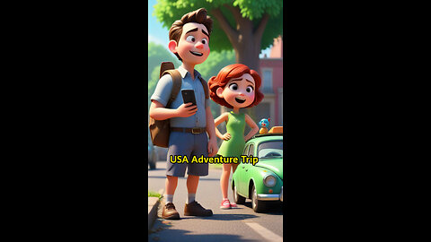 GREAT AMERICAN TREASURE 🗺️ #cartoon #usashorts #usacartoon #shorts