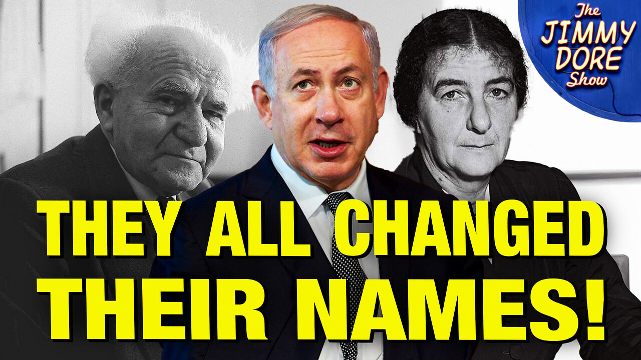 THIS Is Why All Top Israeli Politicians Have Fake Names! w/ George Galloway